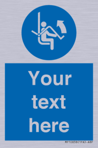 Custom Mandatory: Open safety bar of chairlift